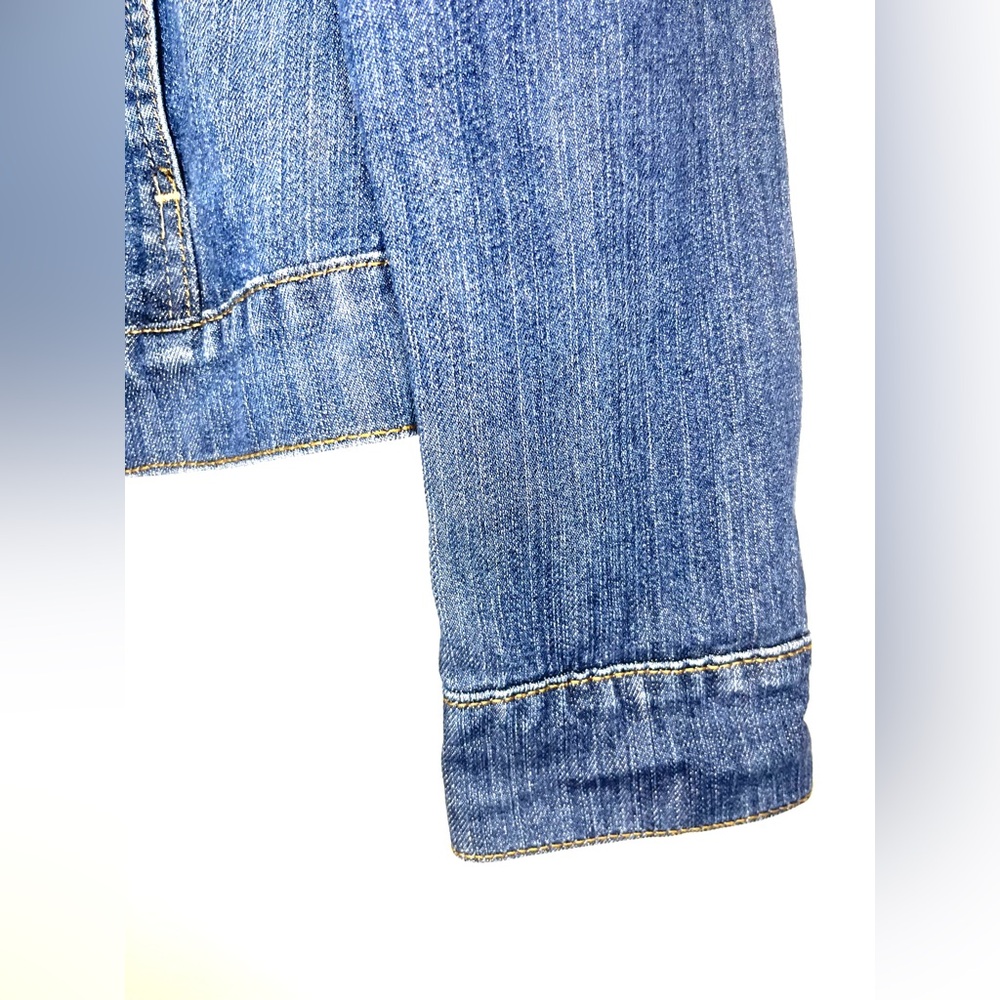 LEVI’S‎ Signature Levi Stauss & Co Denim Button Down Up Trucker Jacket | Small - Picture 5 of 11